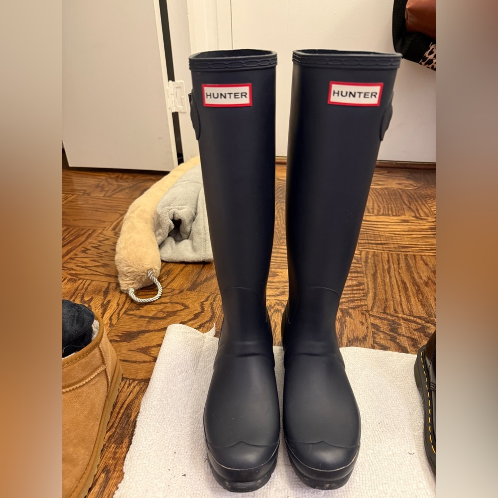 Hunter rain boots